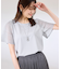 【UVカット・接触冷感】Cutee レースドッキングフレアスリーブトップス/リンクコーデ