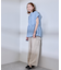 【UV対応・防シワ】フレンチペプラムシャツ