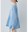 【接触冷感・通気性】お着軽シャツシリーズ/綿ボイルペプラムシャツ