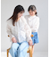 【接触冷感・通気性】お着軽シャツシリーズ/綿ボイルフリルブラウス