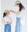【KIDS/キッズ】【Champion/チャンピオン別注】フラワーロゴキャップ/リンクコーデ