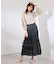 【WEB限定カラー:ネイビー、ピンク】袖シアーカットトップス