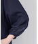 【WEB限定カラー:ネイビー、ピンク】袖シアーカットトップス