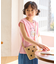 【KIDS/キッズ】【接触冷感】水で色が変わるマーガレットプリントトップス
