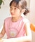 【KIDS/キッズ】【接触冷感】水で色が変わるマーガレットプリントトップス