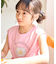 【KIDS/キッズ】【接触冷感】水で色が変わるマーガレットプリントトップス