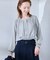 割繊ギャザーブラウス