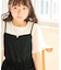 【KIDS/キッズ】【UVカット・接触冷感】レースドッキングフレアスリーブトップス/リンクコーデ