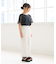 【KIDS/キッズ】【UVカット・接触冷感】レースドッキングフレアスリーブトップス/リンクコーデ