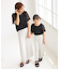 【KIDS/キッズ】【UVカット・接触冷感】レースドッキングフレアスリーブトップス/リンクコーデ