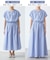 【WEB限定】【UVカット・接触冷感・イージーケア】スキッパーシャツワンピース