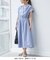 【WEB限定】【UVカット・接触冷感・イージーケア】スキッパーシャツワンピース