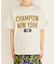 【KIDS】【Champion】NEW YORK SHORT SLEEVE T-SHIRT