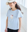【KIDS/キッズ】アイスプリント袖ジャガードトップス