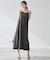 【emur/エミュール】ワンウォッシュリネンキャミワンピース