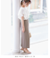 【UVカット・接触冷感】Cutee チュールレイヤード風フリルトップス