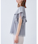【UVカット・接触冷感】Cutee チュールレイヤード風フリルトップス