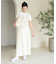 レイヤード風キャミソールジレ