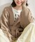 【WEB限定】ビッグケーブルカーディガン