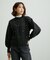 【WEB限定】パール使い格子ニットプルオーバー