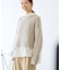 ラメリリーショートニットプルオーバー