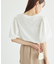 布帛ボリューム袖カットソートップス