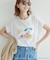 【BARBAPAPA(バーバパパ)×ROPE' PICNIC】フレンチスリーブTシャツ