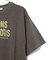オーバーサイズピグメントロゴプリントTシャツ