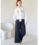 防汚加工/タックワイドパンツ