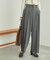 【CM着用商品】ストレッチワイドパンツ/アンチピリング・シワになりにくい・UVカット