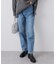 【ウエスト革命デニム】ウエストシェイプストレートデニムパンツ