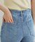 【ウエスト革命デニム】ウエストシェイプストレートデニムパンツ