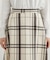 チェックボリュームスカート