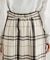 チェックボリュームスカート