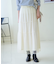 パール付きチュールティアードスカート