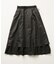 【emur/エミュール】ジャガードタックデザインスカート