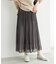 着丈が選べるエアリーブライトプリーツスカート
