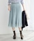 着丈が選べるエアリーブライトプリーツスカート