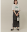 プリーツレイヤードスカート