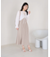 シアーブラウスキャミワンピース