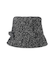 CYCLEWOOLモヘヤ混ヘリンボーンベルトハット