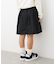 【KIDS】フロントボタンインパン付きスカート