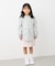 【KIDS】フロントボタンインパン付きスカート