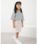 【KIDS】フロントボタンインパン付きスカート