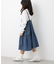 【KIDS】デニムティアードワンピース