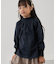 【KIDS】スタンドフリルシャーリングカットソートップス