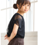 【KIDS/キッズ】【UVカット・接触冷感】ツイストチュールスリーブトップス/リンクコーデ