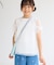 【KIDS/キッズ】【UVカット・接触冷感】ツイストチュールスリーブトップス/リンクコーデ