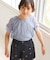 【KIDS/キッズ】【UVカット・接触冷感】ツイストチュールスリーブトップス/リンクコーデ
