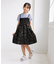【KIDS/キッズ】【UVカット・接触冷感】ツイストチュールスリーブトップス/リンクコーデ